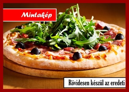 BETTIKE BABOS PIZZÁJA  Pizza 24 cm paradicsomos alap, sonka, bab, kukorica,sajt