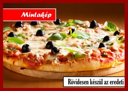 DUPLA GYILKOS  Pizza 24 cm  csípős paradicsomos alap,füstőlt főtt tarja, kolbász,kukorica,hagyma,erőspaprika,sajt