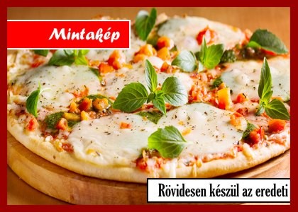 ÉDES-SAVANYÚ Pizza 31 cm édes-savanyú alap,sonka,darálthús,paradicsomkarika,sajt