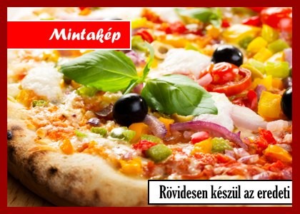 ITÁLIA Pizza 31cm paradicsomos alap, parasztsonka,mozarella sajt,olivabogyó, paradicsomkarika,sajt